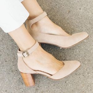 BNWT Soludos Gemma Heel Sand 7